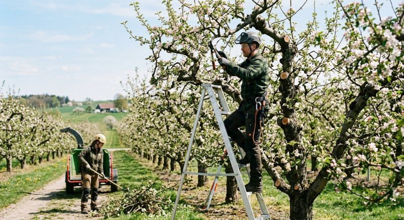 Apple Tree Pruning in Pottstown, PA